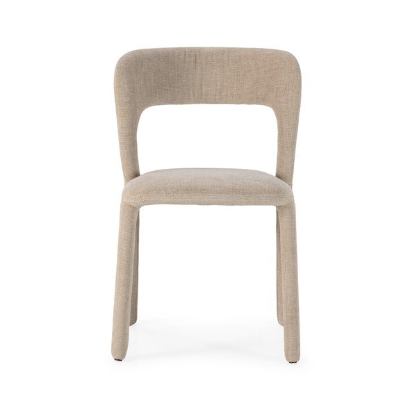 Scaun de living bej tapițat Lilia – MOME-image-2