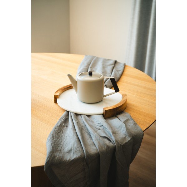 Ceainic bej din oțel inoxidabil 1,1 l Duet Boston – Bredemeijer-image-1