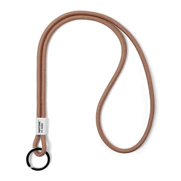 Buclă pentru chei maro deschis Mocha Mousse 17-1230 – Pantone