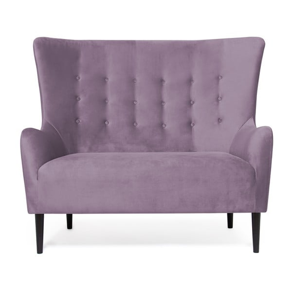 Canapea cu 2 locuri Vivonita Blair, violet