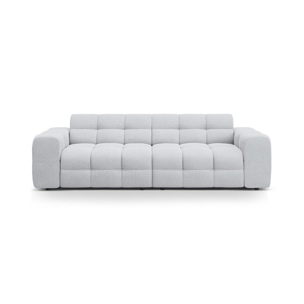 Canapea gri deschis 255 cm Kendal – Micadoni 