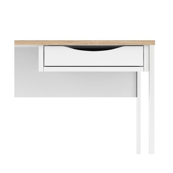 Birou Tvilum Function Plus, 130x48 cm, negru-image-3