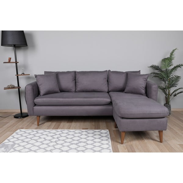 Canapea gri 215 cm Sofia – Balcab Home-image-1