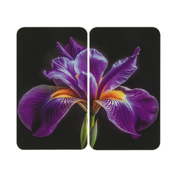 Protecții de aragaz 2 buc. din sticlă temperată 52x30 cm Abdeckplatte  – Wenko