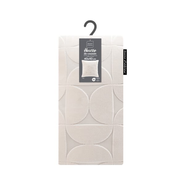 Față de pernă din catifea 40x40 cm Curly – douceur d'intérieur-image-3