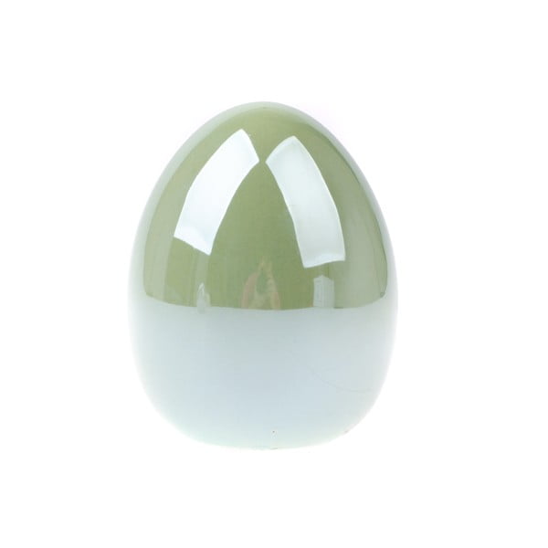 Decorațiune din ceramică Dakls Easter Deco, înălțime 10,3 cm, verde