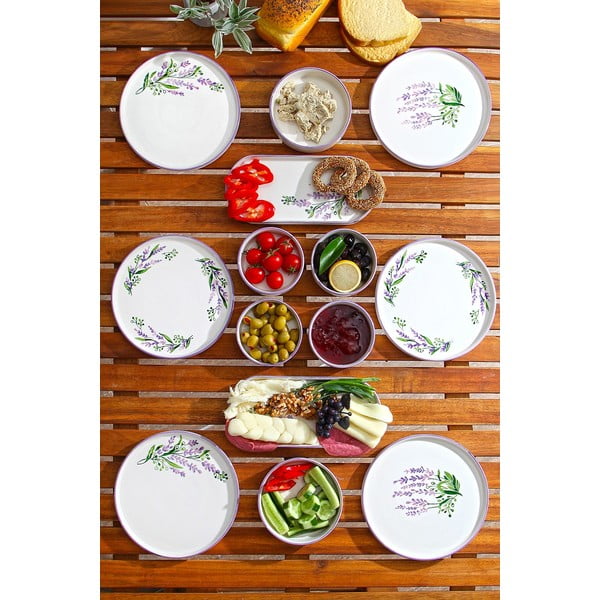 Serviciu de masă 14 buc. din ceramică – Hermia-image-1