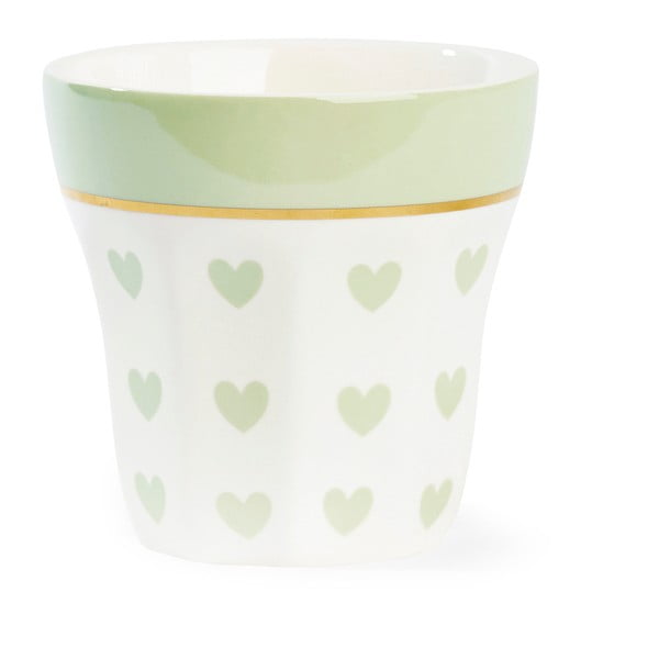 Cană ceramică verde Miss Étoile Hearts