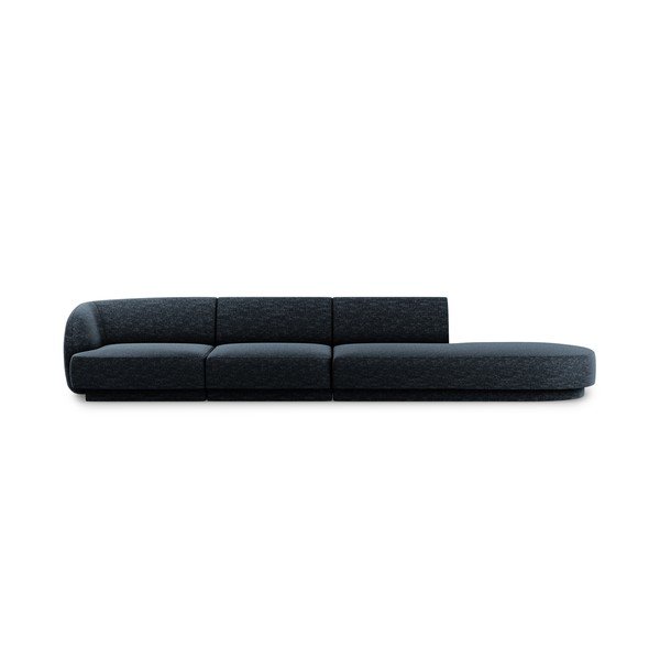 Canapea albastru-închis 302 cm Miley – Micadoni Home