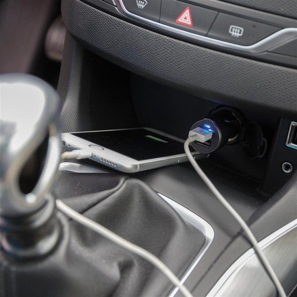 Adaptor auto cu 2 porturi USB XD Design-image-1