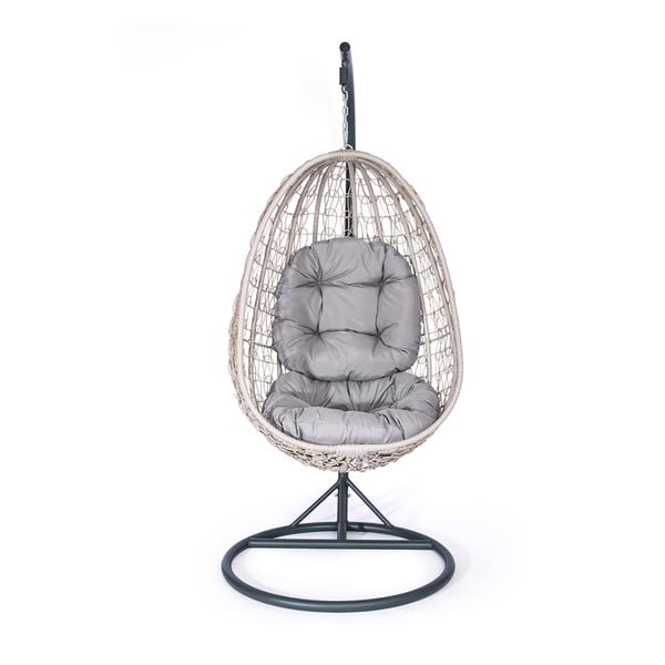 Fotoliu suspendat din ratan artificial Bonami Essentials Azuro-image-1