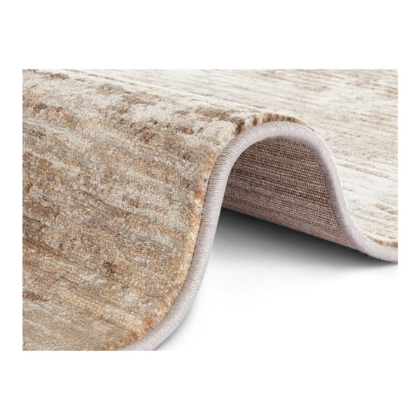 Covor Elle Decoration Arty Trappes, 160 x 230 cm, maro - crem-image-4