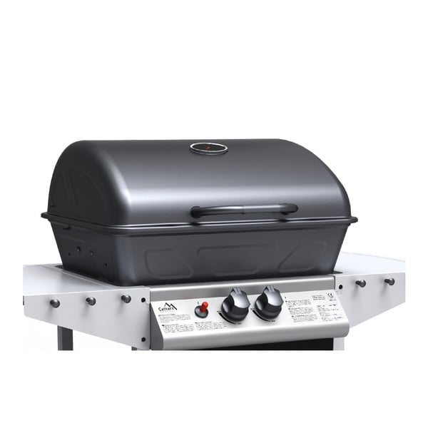 Grătar mobil de grădină pe gaz Cattara Party Point Flame Tamer-image-1