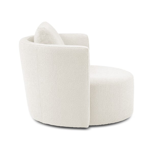 Fotoliu pivotant Interieurs 86 Nael, alb-image-4