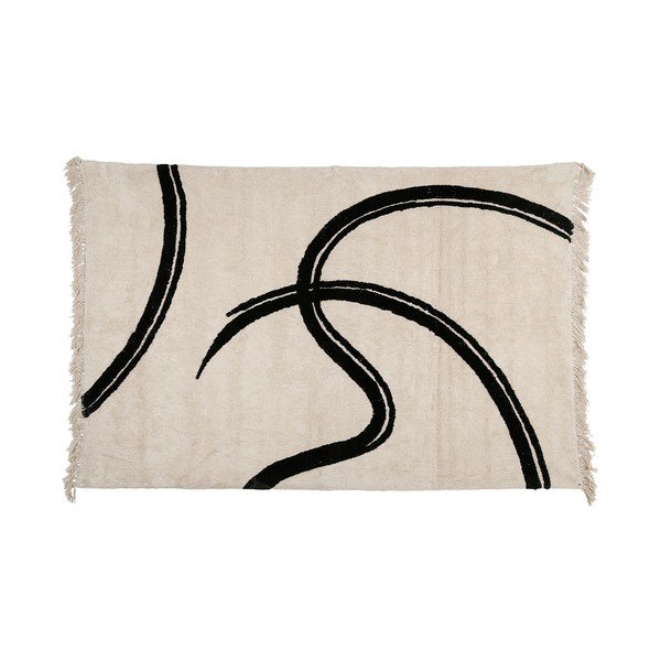 Covor crem 160x230 cm Ligne – Sema