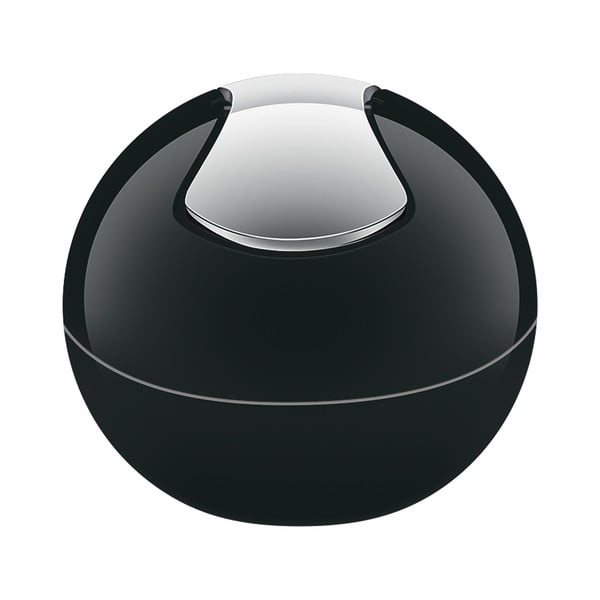 Coș de gunoi negru din plastic 1 l   Bowl – Spirella