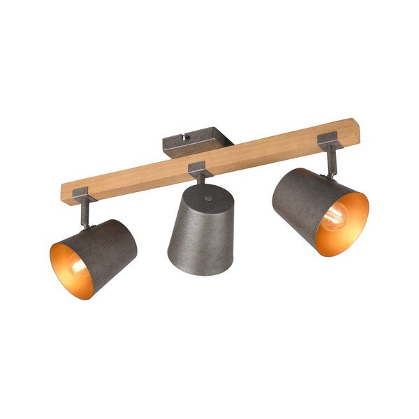 Spot gri închis/în culoare naturală 14x54 cm Bell – Trio-image-2