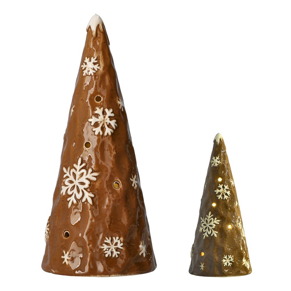 Decorațiune luminoasă de Crăciun maro cu baterii Vinterby – Dakls