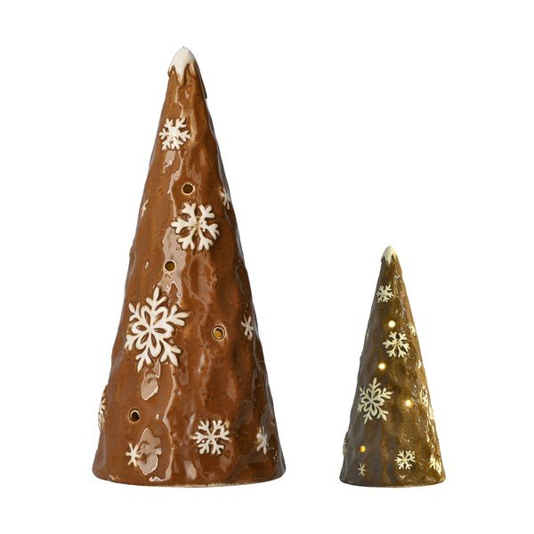 Decorațiune luminoasă de Crăciun maro cu baterii Vinterby – Dakls
