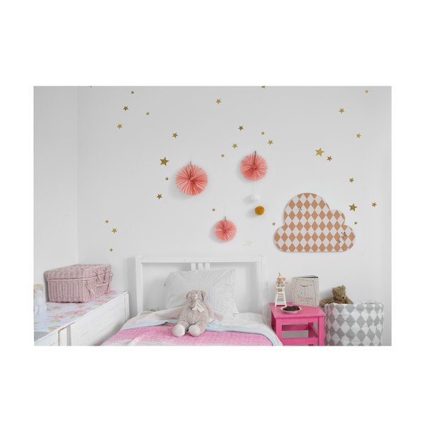 Avizier autoadeziv Dekornik French Cloud White Stars-image-4