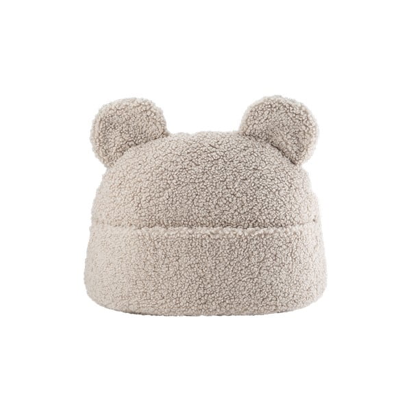 Pernă decorativă pentru copii maro deschis din țesătură bouclé Teddy Pouch – Wigiwama