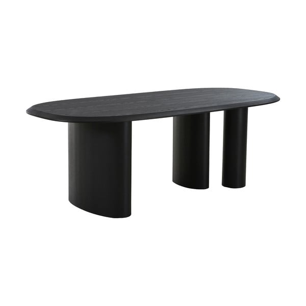 Masă de dining cu blat cu aspect de lemn de  frasin  100x220 cm Tirano – House Nordic