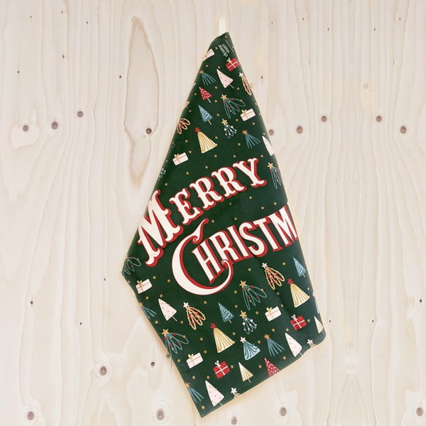 Prosop din bumbac eleanor stuart Merry Christmas, 46 x 71 cm-image-1