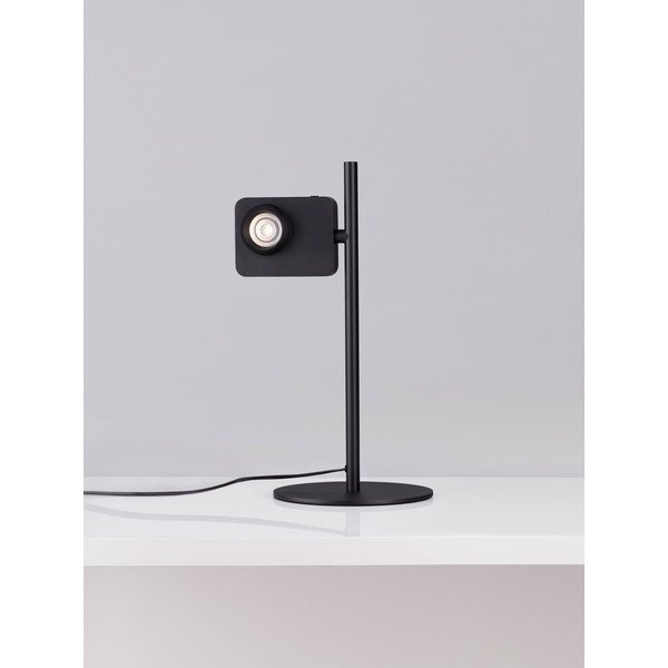 Veioză neagră LED cu structură flexibilă/cu intensitate reglabilă din aluminiu (înălțime 46 cm) Kedros – Nova Luce-image-4