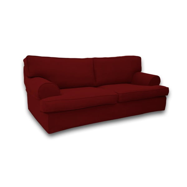 Canapea cu 4 locuri Rodier Merino, roșu