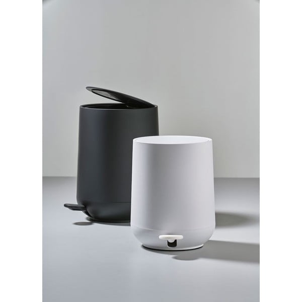 Coș de gunoi alb din plastic 3 l Nova – Zone-image-2