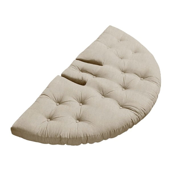 Fotoliu bej cu tapițerie din in Nido - Karup Design-image-3