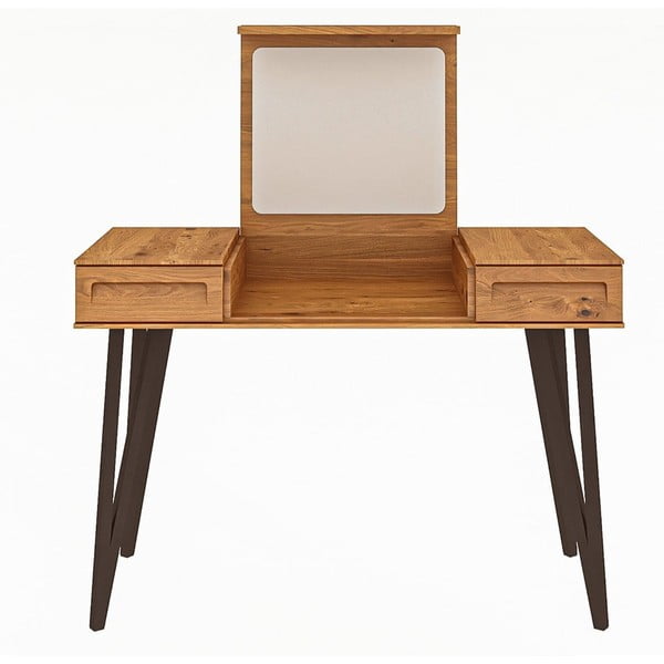 Măsuță de toaletă din stejar 120x53 cm Golo - The Beds-image-2