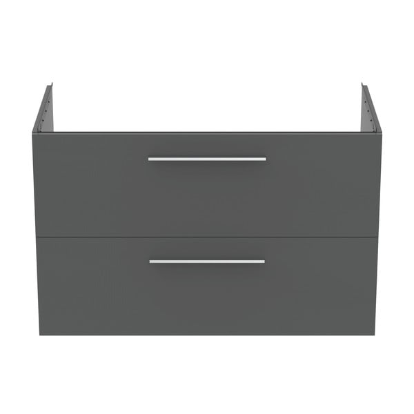 Dulap sub chiuvetă gri suspendat 100x63 cm i.Life B – Ideal Standard-image-2