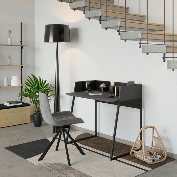 Birou cu aspect de beton TemaHome Volga-image-1