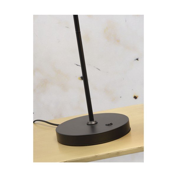 Veioză neagră cu abajur din metal (înălțime 55 cm) Lyon – it's about RoMi-image-2