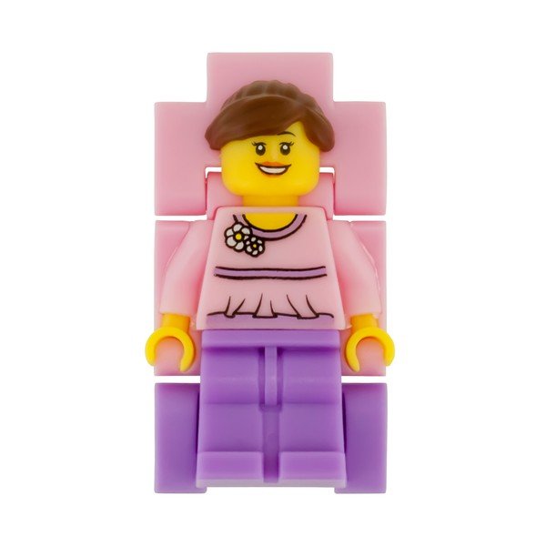 Ceas de mână și figurină LEGO® Classic, roz-image-1