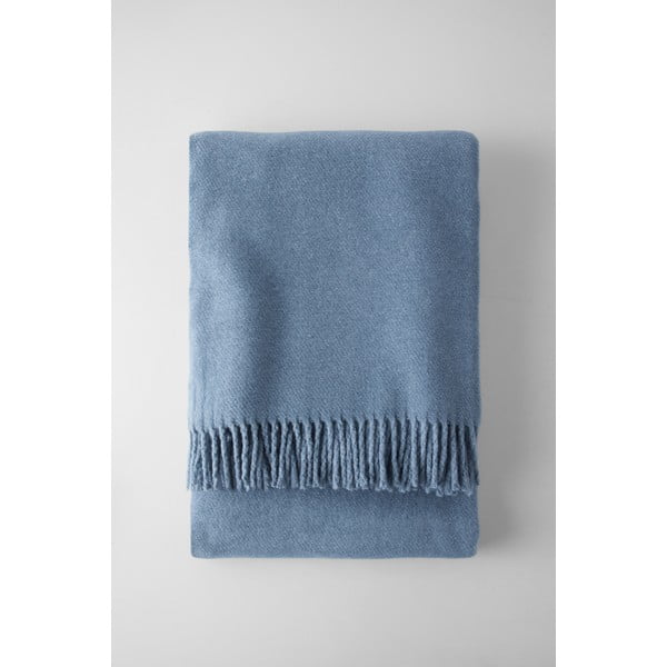 Pled din amestec de bumbac Euromant Basics, 140 x 180 cm, gri