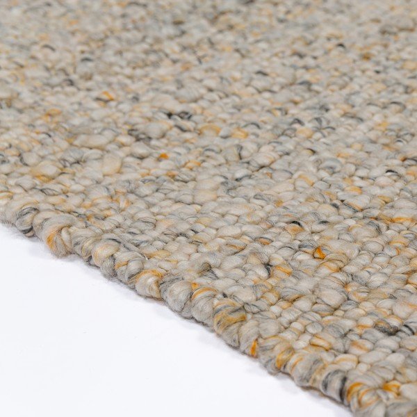 Covor galben/gri deschis țesut manual 120x170 cm Finley – Flair Rugs-image-3