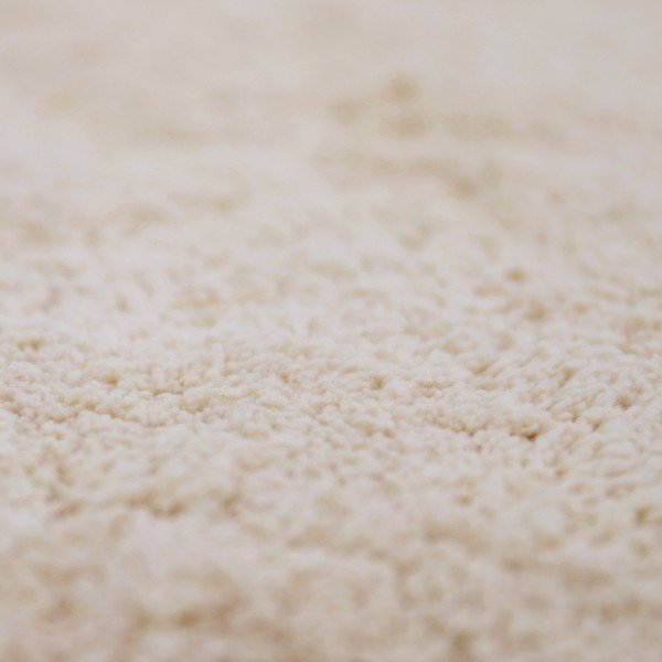 Covor crem lavabil țesut manual rotund din bumbac ø 110 cm Perla Sable – Nattiot-image-2