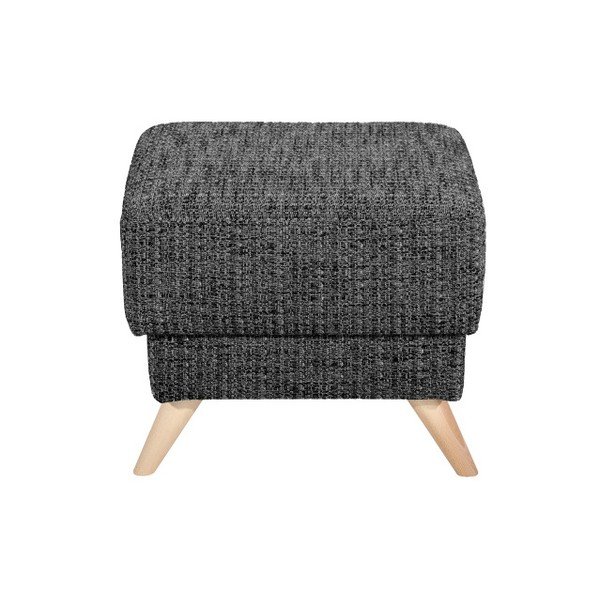 Taburet Max Winzer Jerry, alb-negru-image-1