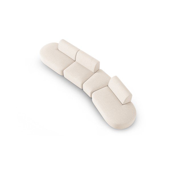 Canapea crem 412 cm Shane – Micadoni Home-image-3