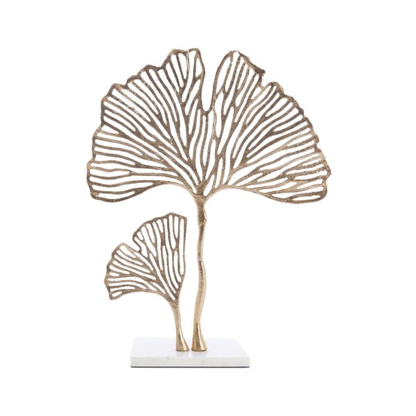 Statuetă din metal (înălțime 48 cm) Leaf – Light & Living