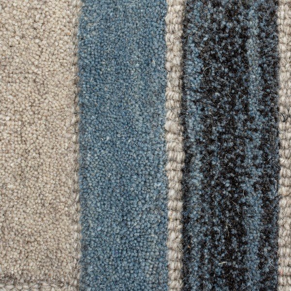Covor din lână Flair Rugs Russo, 60 x 230 cm, gri-albastru-image-2