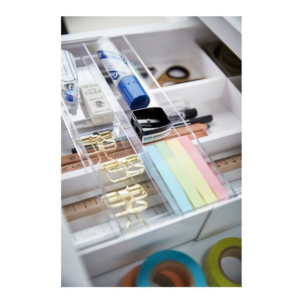 Organizator pentru sertare din plastic Tower – YAMAZAKI-image-1