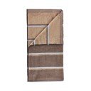 Prosop maro/bej din bumbac 50x100 cm Sauna – Zone