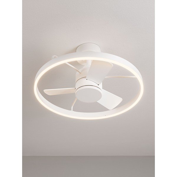 Plafonieră albă LED cu intensitate reglabilă din metal Lunair – Nova Luce-image-2