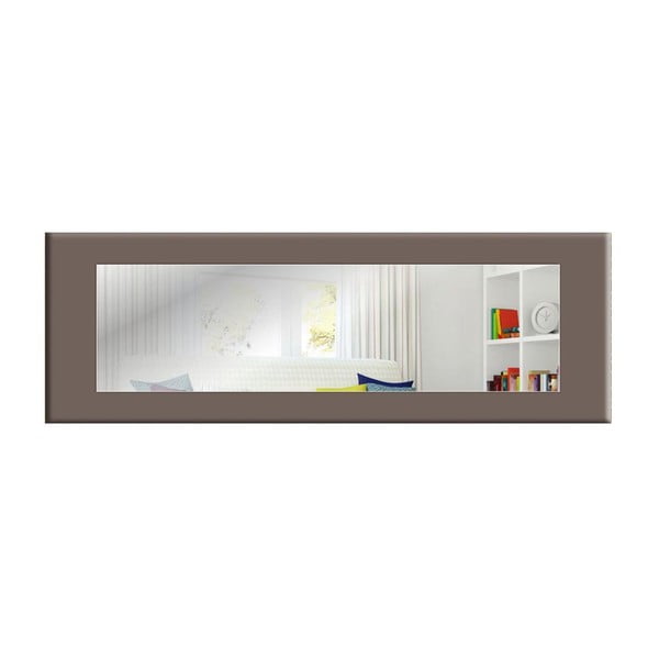Oglindă de perete Oyo Concept Eve, 120x40 cm, maroniu