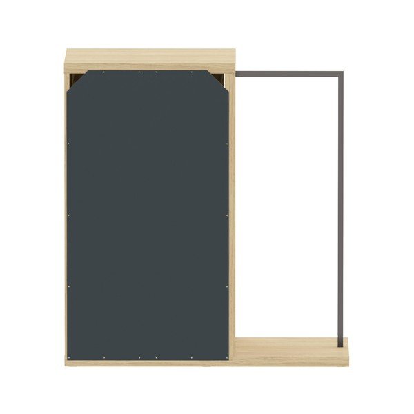 Comodă cu aspect de lemn de stejar 105x113 cm Hugo - TemaHome-image-4