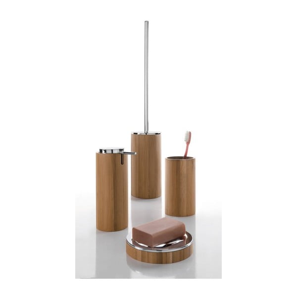 Pahar din bambus pentru periuțe de dinți Sapho Altea-image-2