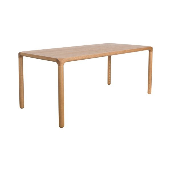 Masă de dining cu aspect de lemn de stejar 90x160 cm Storm – Zuiver-image-2